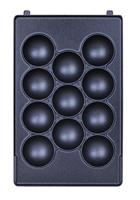 Silva Homeline CM 303 Donut maker Incl. verwisselbare platen Wit, Zwart - thumbnail