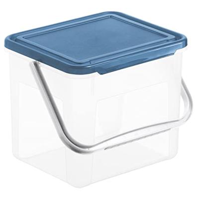 Rotho Waspoederbox 4.5L Horizon Blauw/Transparant Rotho Waspoederbox 4.5L Horizon Blauw/Transparant