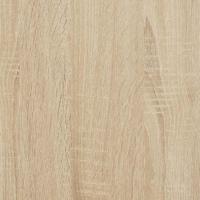 Wandschap 43x9x60 cm bewerkt hout sonoma eikenkleurig - thumbnail