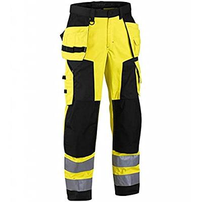 Blåkläder Werkbroek High-Vis 15681811 | High-Vis Geel/Zwart | Maat 60 - 7330509402597