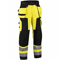 Blåkläder Werkbroek High-Vis 15681811 | High-Vis Geel/Zwart | Maat 60 - 7330509402597 - thumbnail