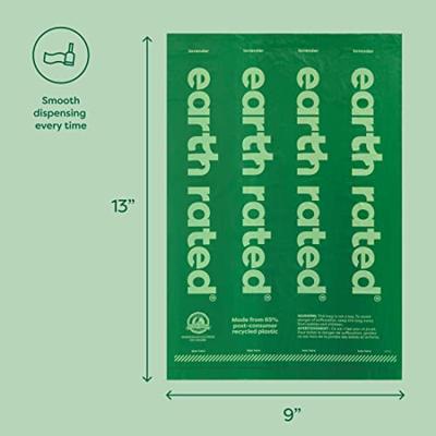 EARTH RATED POEPZAKHOUDER GEURLOOS MET 15 POEPZAKJES