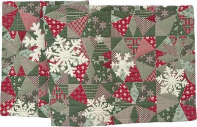 Sander Sander tafelloper Nomad 40x100 Fb. 02 - Green/Red