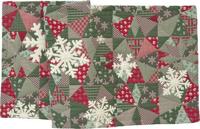 Sander Sander tafelloper Nomad 40x100 Fb. 02 - Green/Red - thumbnail