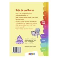 Zwijsen Boek AVI M4 Grijs IJs met Haren - thumbnail