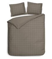 Heckett & Lane Heckett & Lane Diamante Dekbedovertrek 200 Taupe Grey - thumbnail