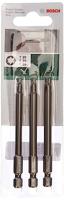 Bosch Accessoires Tweezijdige schroefbitset | T20, T25 en T30 | 89 mm | 3-delig - 2609255972 - thumbnail