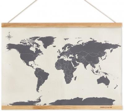 Borduur Wereldkaart Borduur Wereldkaart