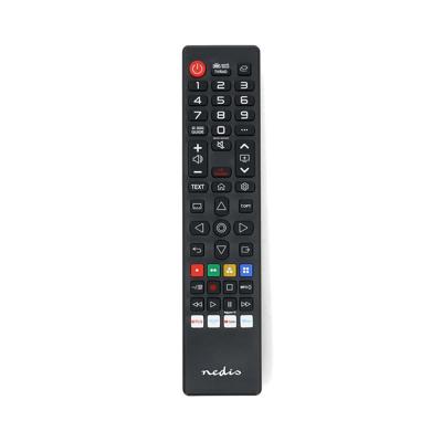 Nedis TVRC45LGBK Vervangende Afstandsbediening Geschikt Voor: Lg Voorgeprogrammeerd 1 Apparaat Amazon Prime / Disney + Button / Netflix Knop / Rakuten Tv Button Infrarood Zwart Nedis TVRC45LGBK Vervangende Afstandsbediening Geschikt Voor: Lg Voorgeprogrammeerd 1 Apparaat Amazon Prime / Disney + Button / Netflix Knop / Rakuten Tv Button Infrarood Zwart