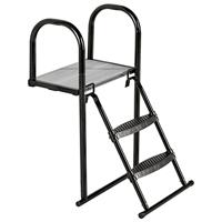 EXIT Trampoline platform met ladder voor framehoogte van 50-65cm - thumbnail