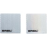 Basil kratklikker - high reflective - 2 stuks - zilver - thumbnail