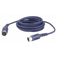 DAP FL52 5-pins DIN MIDI male-female kabel 3m 5-pins aangesloten - thumbnail