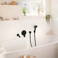 Hansgrohe Inbouw Badmengkraan Rebris S Eengreeps Voor iBox Universal Mat Zwart - thumbnail