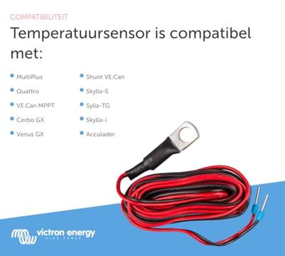 Victron Energy ASS000001000 QUA/PMP/Venus GX Temperatuursensor