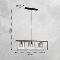 Fischer & Honsel HanglampSamu 3-lichts - 61028 - thumbnail