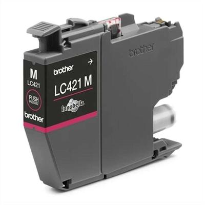 Brother Inktcartridge LC-421M Origineel Magenta LC421M Brother Inktcartridge LC-421M Origineel Magenta LC421M
