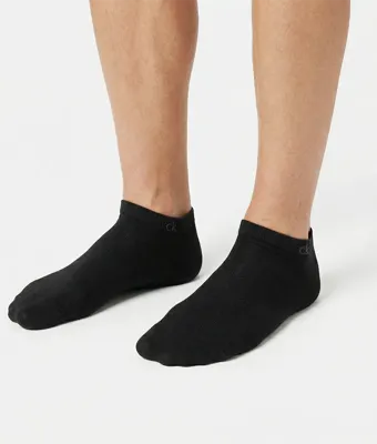 Calvin Klein Sneakersokken Heren 3-pack Zwart-39/42 Calvin Klein Sneakersokken Heren 3-pack Zwart-39/42