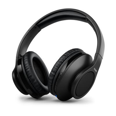 Philips 6000 series TAH6206BK/00 hoofdtelefoon/headset Hoofdtelefoons Hoofdband 3,5mm-connector Bluetooth Zwart