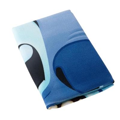 Strandhanddoek Stitch Blauw 70 x 140 cm