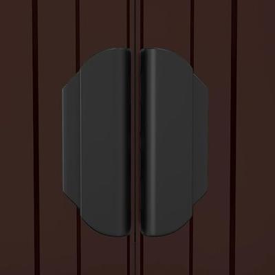 Tuinschuur 192x689x223 cm gegalvaniseerd staal donkerbruin