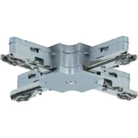 Paulmann 97657 97657 230V-railsysteemcomponenten X-verbinder Chroom (mat) - thumbnail