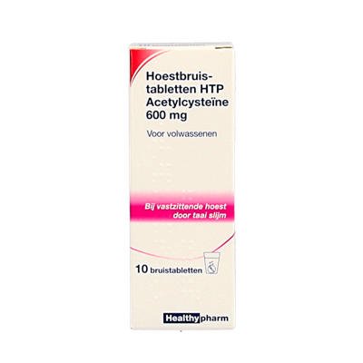 Healthypharm Acetylcysteine Bruistabletten 600mg