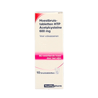 Healthypharm Acetylcysteine Bruistabletten 600mg - thumbnail