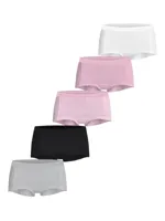 Bjorn Borg 5-pack dames boxershort- Everyday cotton - Roze combi - thumbnail
