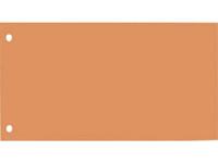Scheidingsstrook Oxford smal 240x105mm 190gr oranje 100 stuks - thumbnail