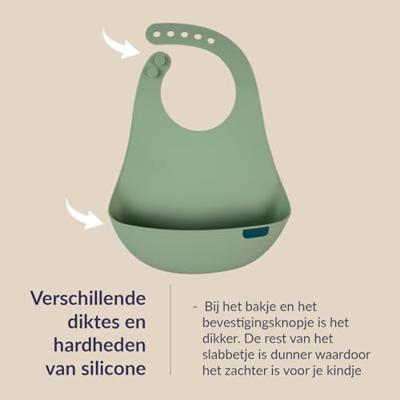 Difrax Lovi Siliconen Slab Pistache Difrax Lovi Siliconen Slab Pistache