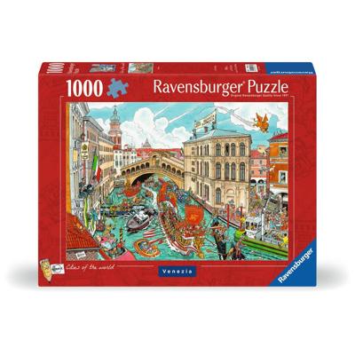 Ravensburger legpuzzel fleroux venetie, 1000st.