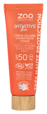 Zao Moisturizing Sun Cream SPF50 50 ml Zonbescherming