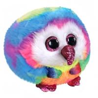 Ty Beanie Ty teeny puffies owen owl, 10cm - thumbnail