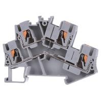 Phoenix Contact 3209604 Klem 2-etages 5.2 mm Snelaansluiting Grijs 50 stuk(s)