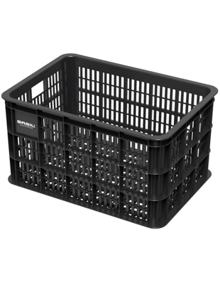 Basil fietskrat L groot chocolate brown Basil fietskrat L groot chocolate brown