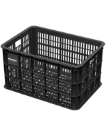 Basil fietskrat L groot chocolate brown - thumbnail