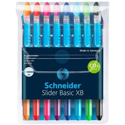 Set Balpennen Schneider Slider Basic XB 8 Onderdelen Multicolour