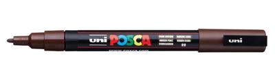 Paintmarker uni posca pc3m f donkerbruin