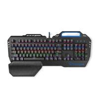 Mechanisch Gamingtoetsenbord | RGB-Verlichting | US Internationaal | Metalen Design - thumbnail