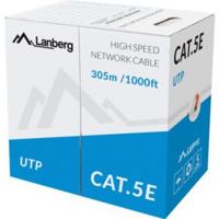LANBERG LAN UTP KABEL 100MB/S 305M DRAAD CCA ROOD - thumbnail