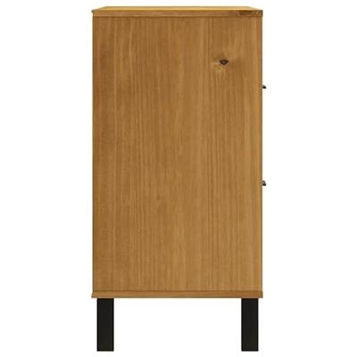 Ladekast FLAM 80x40x80 cm massief grenenhout Ladekast FLAM 80x40x80 cm massief grenenhout