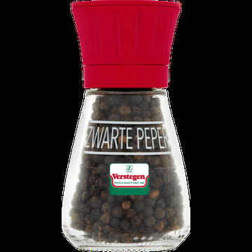 Verstegen Zwarte Peper met Molen 40 g bij Jumbo