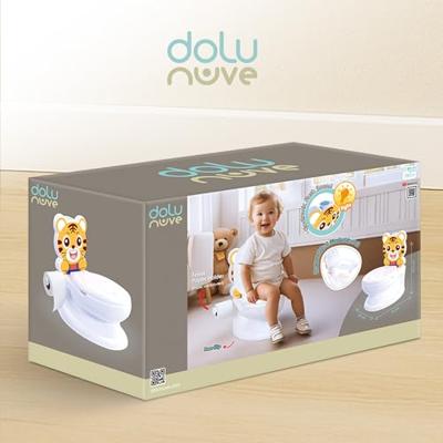 Dolu Educatief Potje Tijger + Geluid Geel/Wit