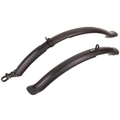 OXC Mudstop 1 Hybrid Set Spatbord 45mm - Zwart