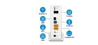 AVM FRITZ!Box 6591 kabel WLAN AC + N router (DOCSIS-3.1-kabelmodem, dual WLAN Ac+N (MU-MIMO) met 1733 (5 GHz) + 800 Mbit/s (2,4 GHz), VoIP-telefooninstallatie) - thumbnail