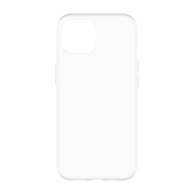 Just in Case Soft TPU Case voor Apple iPhone 15 Telefoonhoesje Transparant - thumbnail