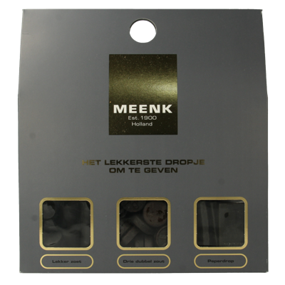 Meenk Meenk cadeau zoet, zout, peperig 1 Stuks