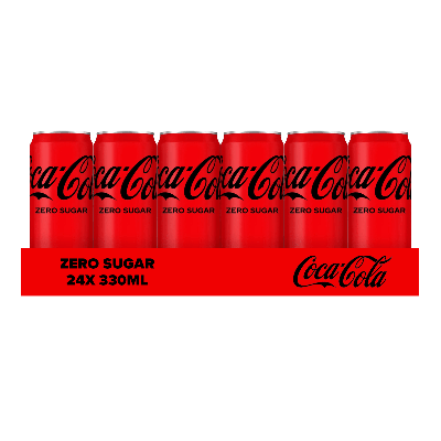 Coca-Cola zero blik (24x 33cl) (kopie)