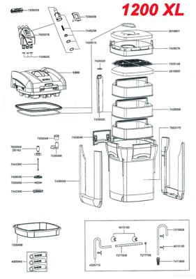 Eheim thermofilter Professional 3 1200 XL zonder filtermassa Eheim Gebr. de Boon - Gebr de boon Eheim thermofilter Professional 3 1200 XL zonder filtermassa Eheim Gebr. de Boon - Gebr de boon