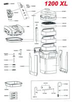 Eheim thermofilter Professional 3 1200 XL zonder filtermassa Eheim Gebr. de Boon - Gebr de boon - thumbnail